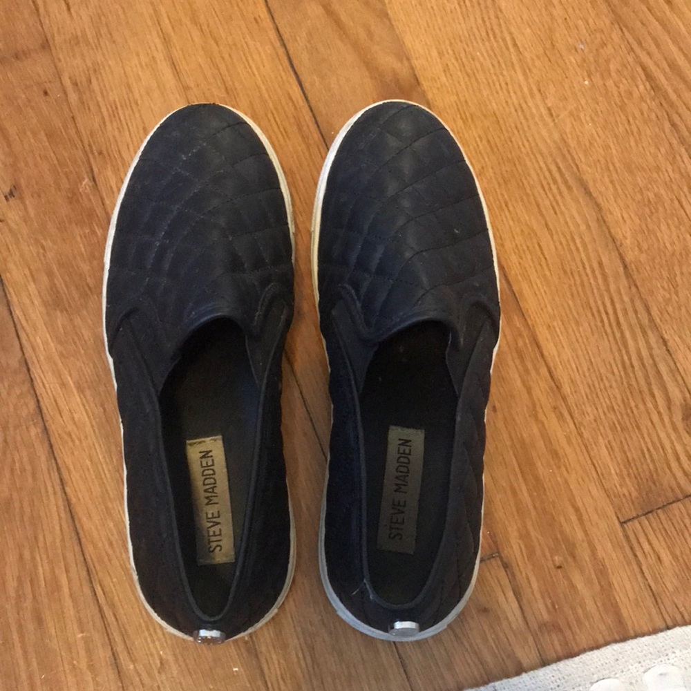 Steve Madden slip on’s!